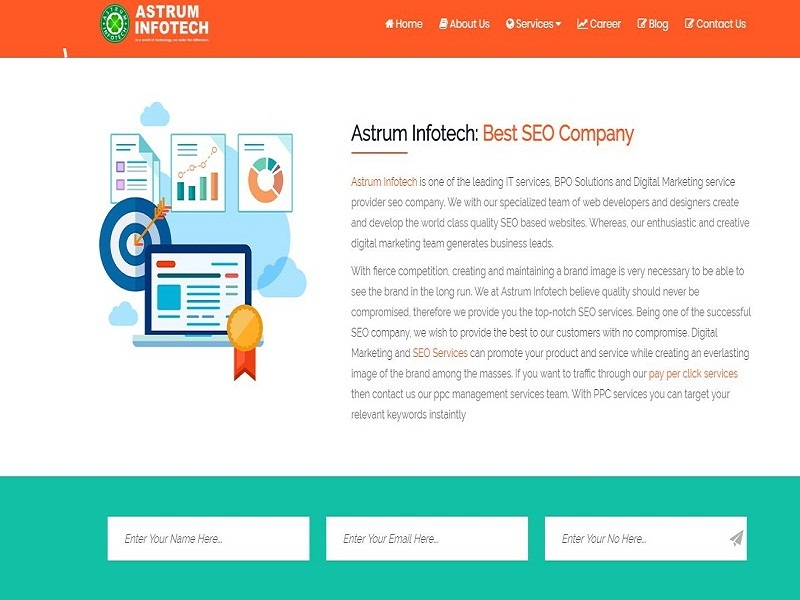 Website Design & Development Company – Astrum Infotech