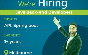 Java Backend Developer – Melbourne