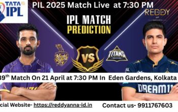 Reddy Anna Of KKR vs GT Live Score & Highlights