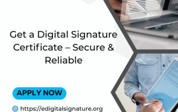 Get a Digital Signature Certificate