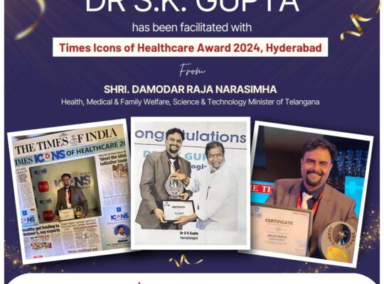 best Hematologist in hyderabad | Dr. S.K.Gupta.
