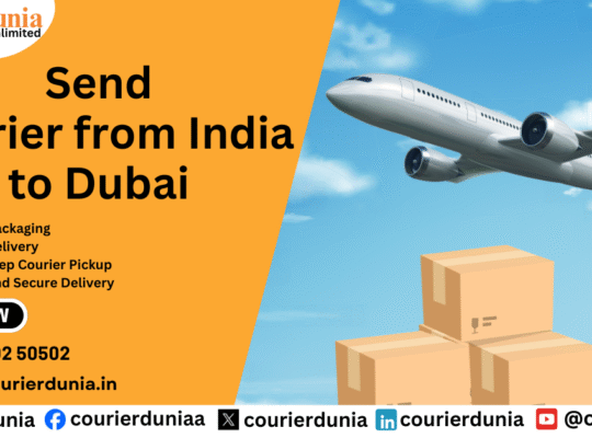 Send Courier from India to Dubai