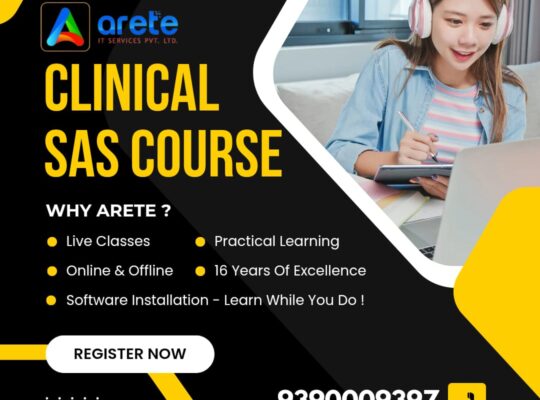 Clinical SAS Course – Online & Offline Training | Enroll Now