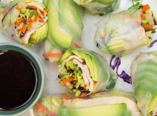 House Avocado Spring Roll