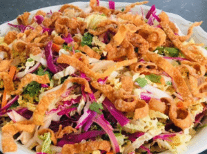 Fried Wonton Salad