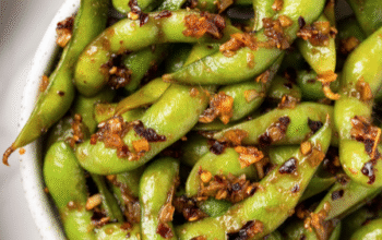 Garlic Edamame