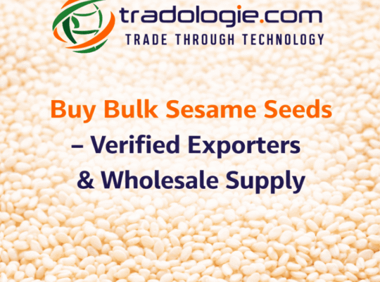 Buy Bulk Sesame Seeds – Verified Exporters & Wholesale Supply
