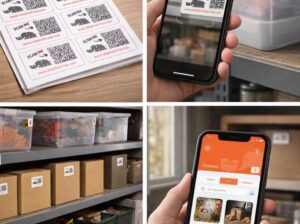 Organize Your Home with Elephant Trax Smart QR Labels